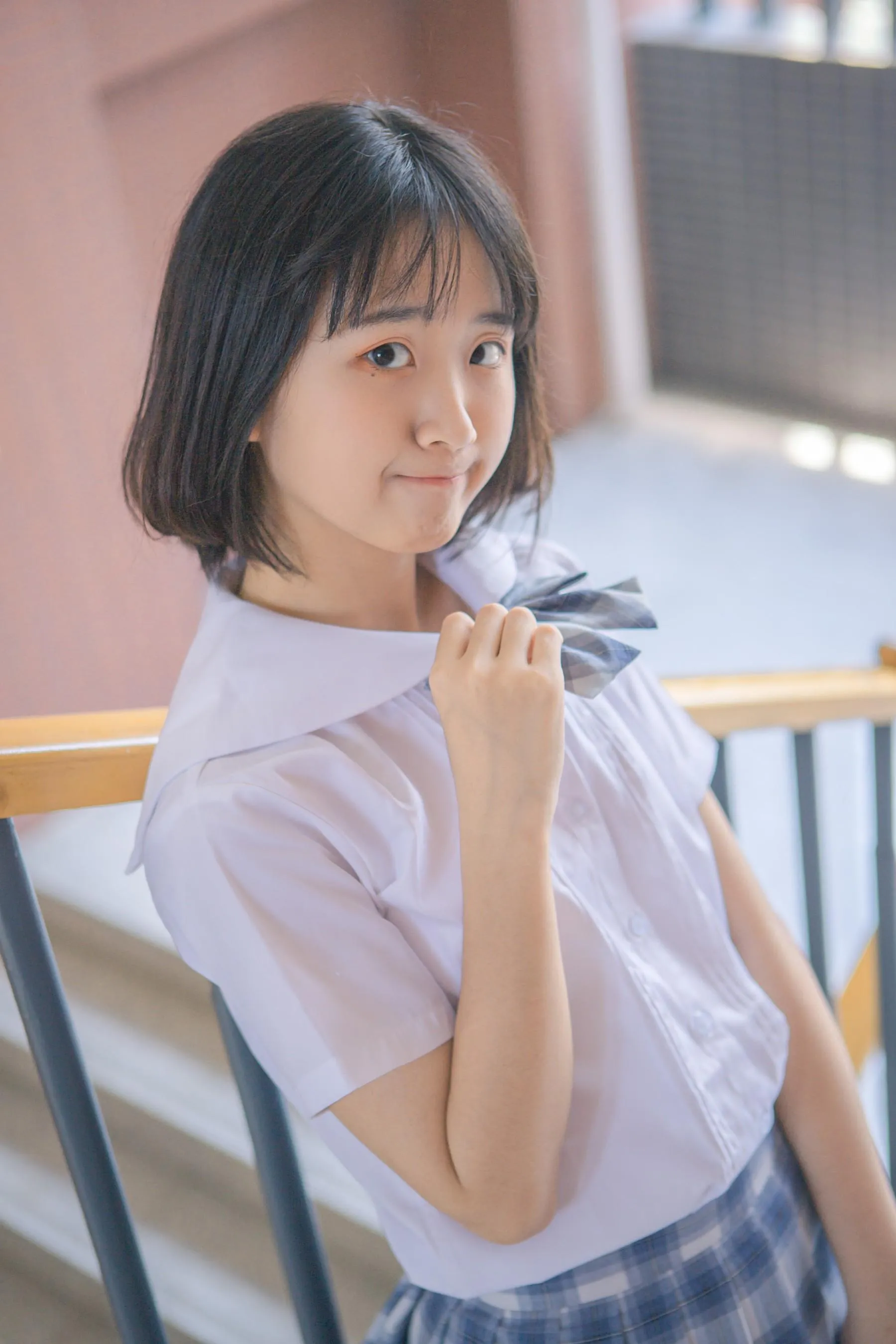 [YITUYU艺图语]2022.09.24 和学妹一起上学吧 了了 [22P]插图9